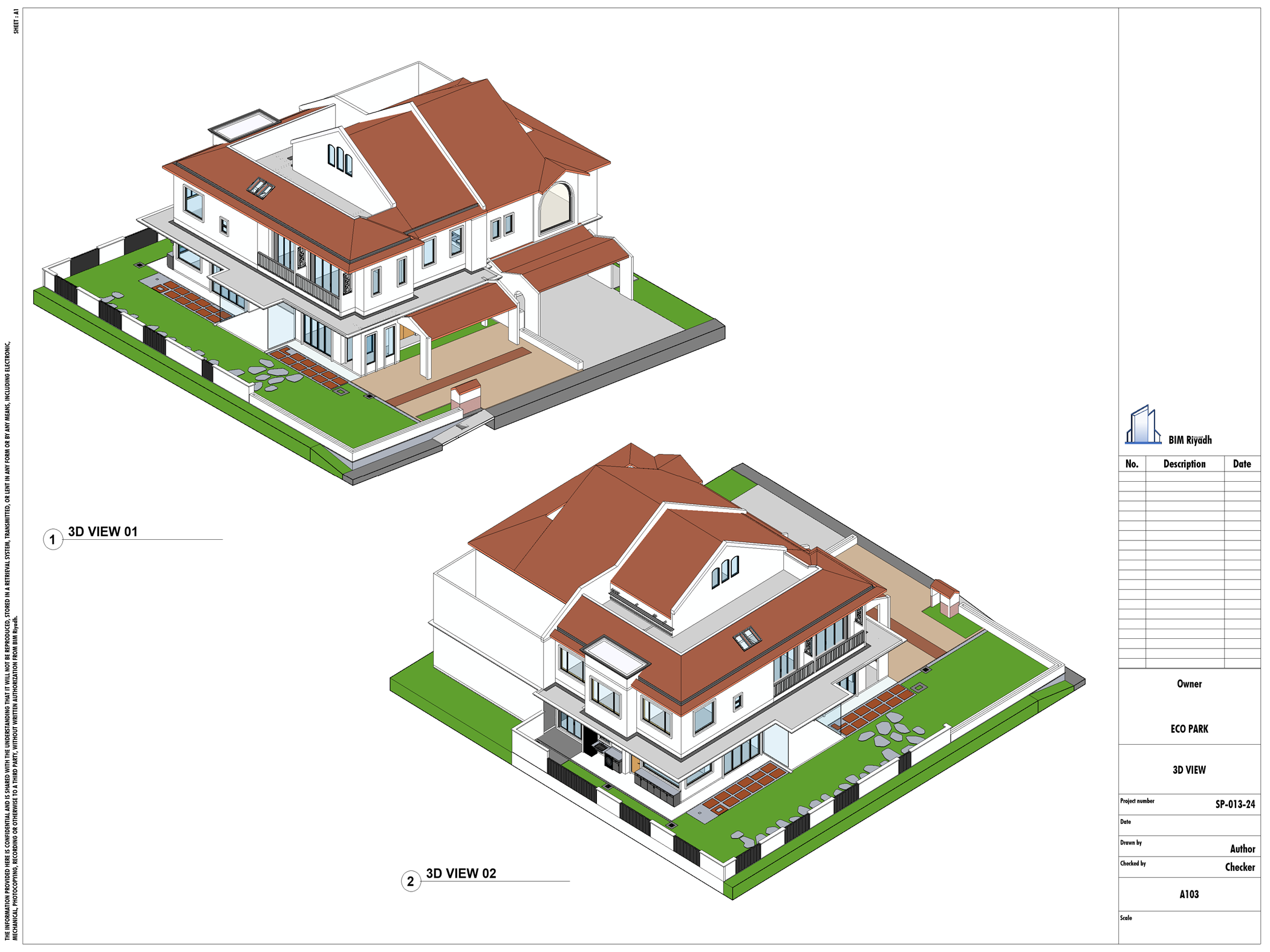 Architectural 3D View