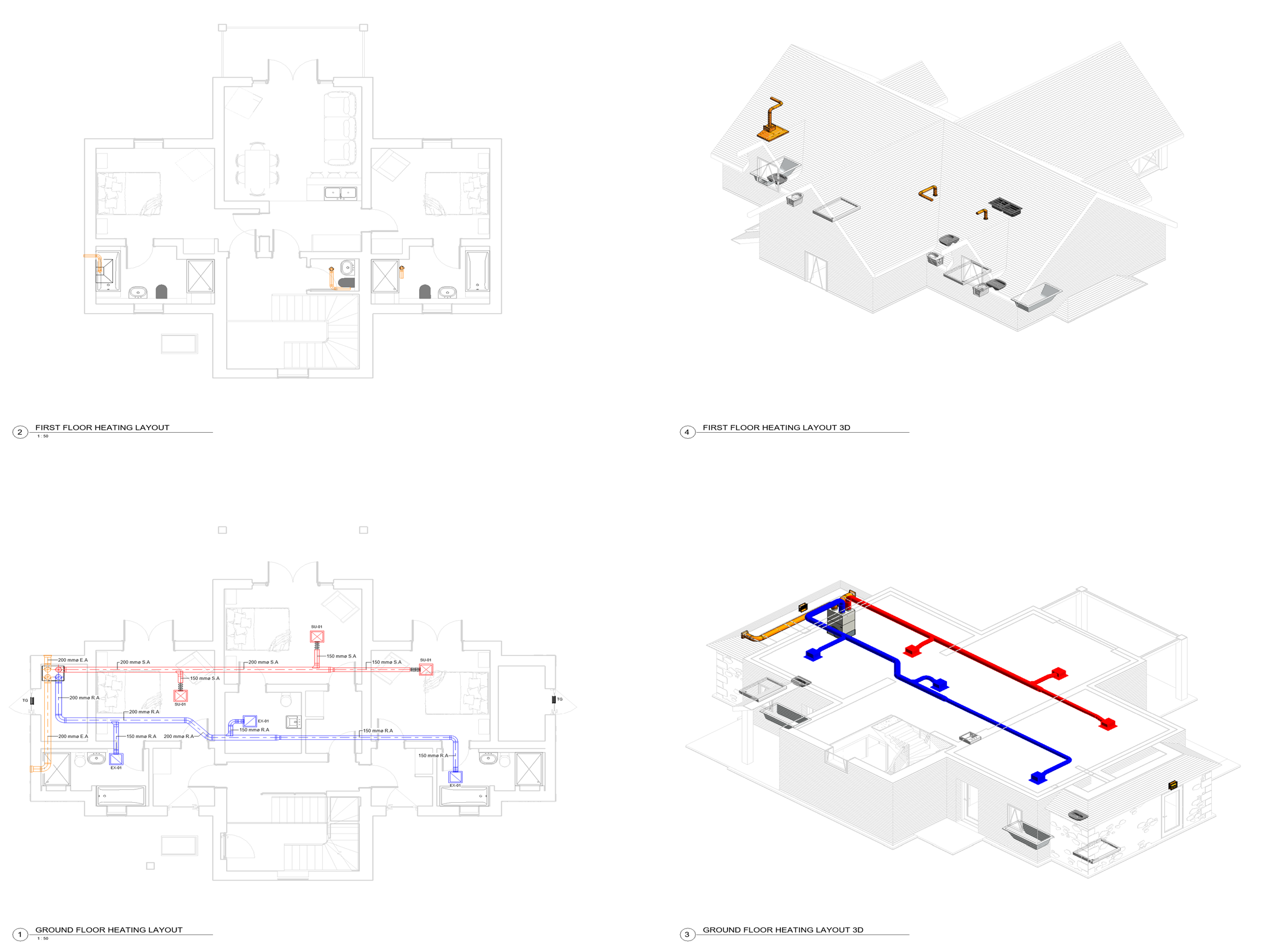 Ventilation Distributions Layout