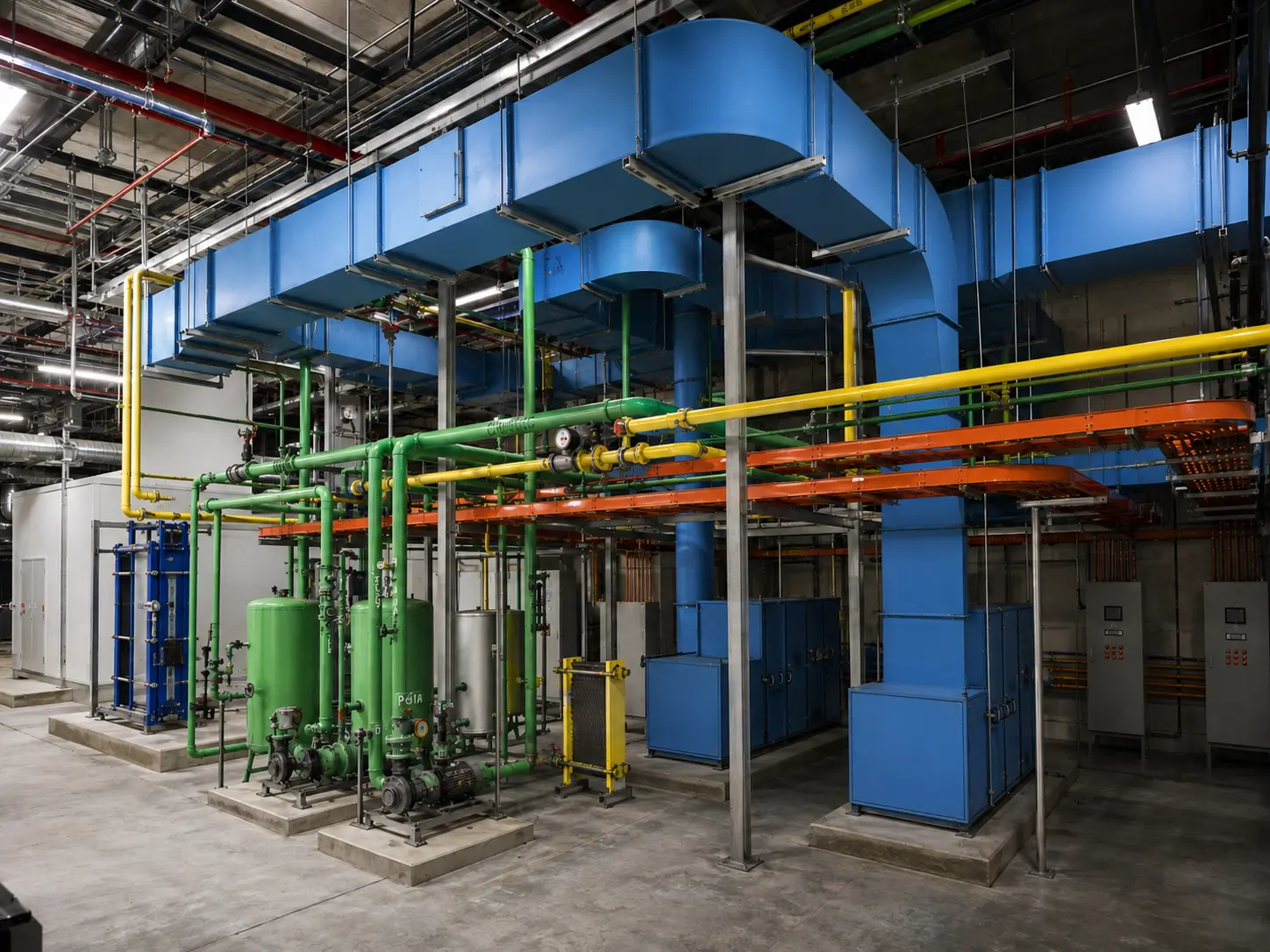 Clean Coordinated 3D MEP Navisworks BIM Model