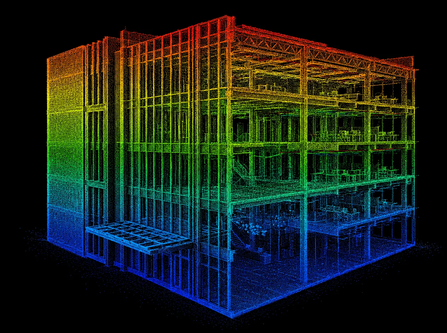 Raw 3D Laser Scan Point Cloud Data